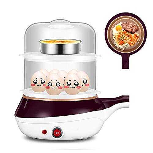 Egg Cooker Multi-function Double Non-stick Pan Small Frying Pan Omelette Steamed Egg Egg Pot Nutrition Breakfast Machine