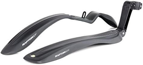SIMPLA zestaw błotników rowerowych 24"-28" RAPTOR SDE czarny