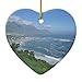 Produktbild Südafrika – Clifton Beach, Kapstadt Metall Ornament Herz