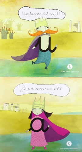 Letra a letra letrilandia Nº 1 (U, A, I, O, E)