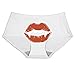 Produktbild Balaclava Wamnu Women's Vampire Lips Smooth Breathable Ice Silk Underwear Soft Briefs Invisible Panties