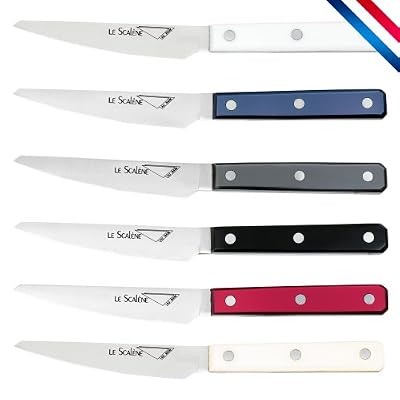 Au Nain Coffret couteaux 6 steaks Scalène panaché de couleurs
