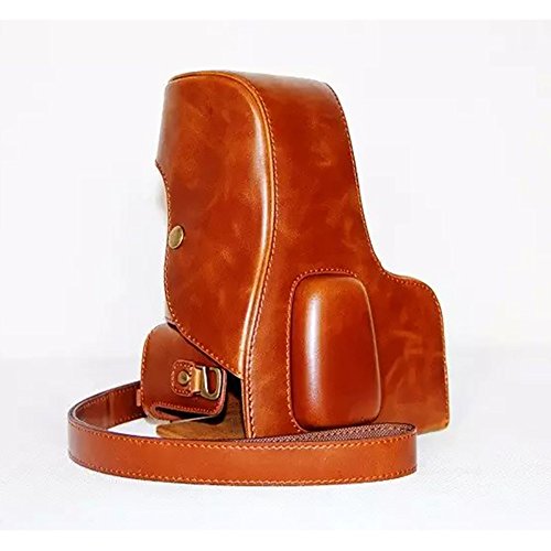 pu Design Housse en cuir   tui pour appareil photo avec tr  pied pour Nikon D5300 D5200 D5100