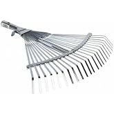 Leaf Rake Adjustable Makes Metal Rake +Handle
