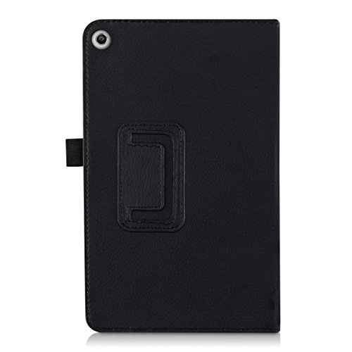 kwmobile Hülle für MediaPad T1 8.0 / Honor T1 – Tabletcover Slim Case Tablet Schutzhülle – Smart Cover Tabletcase Schwarz - 3