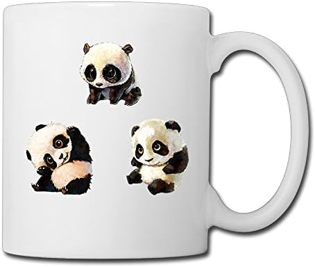 ANAN Vintage Funny Panda Team S Coffee Mugs & Mugs