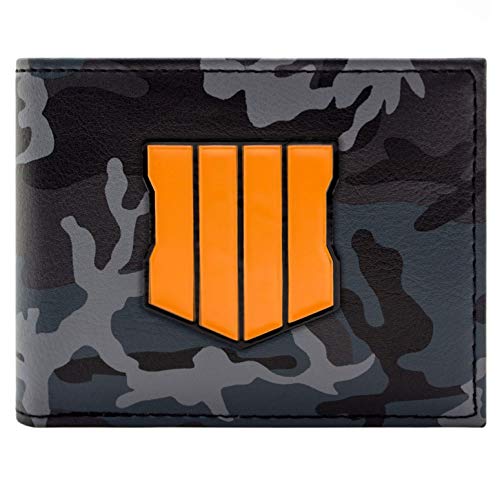 Preisvergleich Produktbild Call of Duty Black OPS 4 Camo Schwarz Portemonnaie Geldbörse