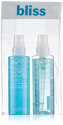 Bliss Cleanser Tone Duo: Fabulous Foaming Face Wash Kit