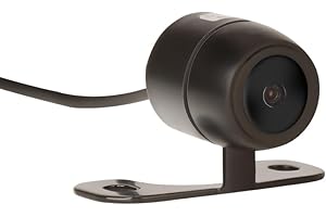 erisin ES680 Universal 2 en 1 CVBS AHD Mini Cámara de Visión Trasera Impermeable Cámara de Visión Trasera con Línea de Guía, 170grados Ángulo de Visión