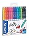 Price comparison product image Pilot Frixion Colors Erasable Fibre Tip Colouring Pen - Assorted, Pack of 12