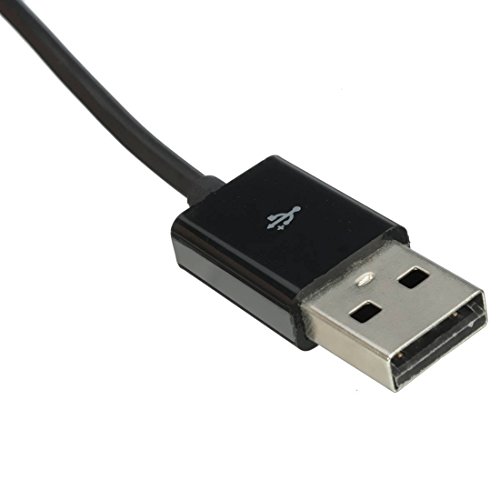 USB Datenkabel – TOOGOO(R)95cm 13 Pin USB Ersatzkabel Ladekabel Datenkabel Kabel fuer ASUS PadFone 2 A68 / Station Schwarz - 3