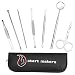 Blackhead Remover - Start Makers 7pcs Stainless Steel Pimple Extractor with Zippered Leather Case - Professional Facial Treatment Tools for Blackhead Acne Pimple Whitehead Comedone Blemish