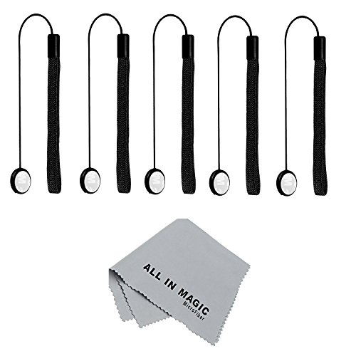 5 Pcs Dragonne Universelle pour Bouchon d Objectif Photo   L Originale All In Magic    Chiffon MicroFibre de nettoyage Haut de Gamme