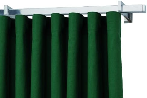 Polished Aluminium Curtain Track For Square or Satin Single Strap with Ceiling Mount System to Waves Constant L.200