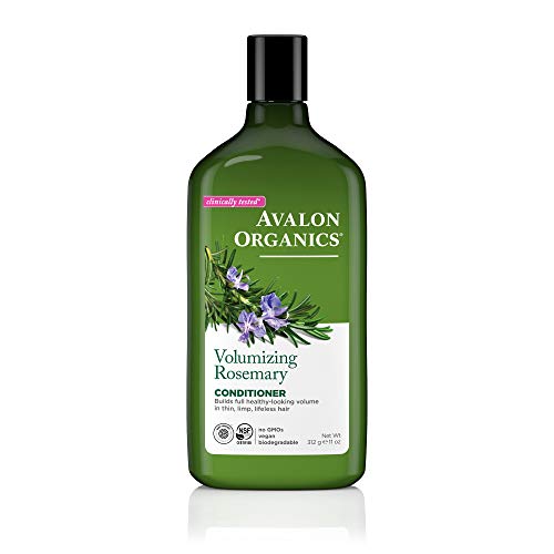 Avalon Organic 654749351604 acondicionador - acondicionadores (Unisex, Thin hair, Brillo, Fortalecimiento, Rosemary, Aloe Barbadensis Leaf Juice(1), Aqua (Water), Glyceryl Stearate SE, Caprylic/Capric Triglyceride, He, To lock in nourishment, massage into freshly shampooed hair and leave for 1-3 minutes before rinsing)