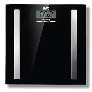 BPL Medical Technologies PWS-01 BT Bluetooth Enabled Weighing Machine (Black)