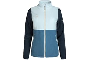 Izas Padru II W Chaqueta de Forro Polar para Mujer. Abrigo Suave con Cuello Alto y Bolsillos con Cremallera. Manga Sentada para Aventura, Montaña y Senderismo Clima Frío