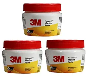 3M Finesse-It Marine Paste Compound-White 100g - Pack of 3