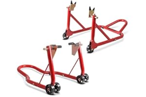 CONSTANDS Montageständer hinten vorne für Aprilia Dorsoduro 1200/900 / 750 CS rot