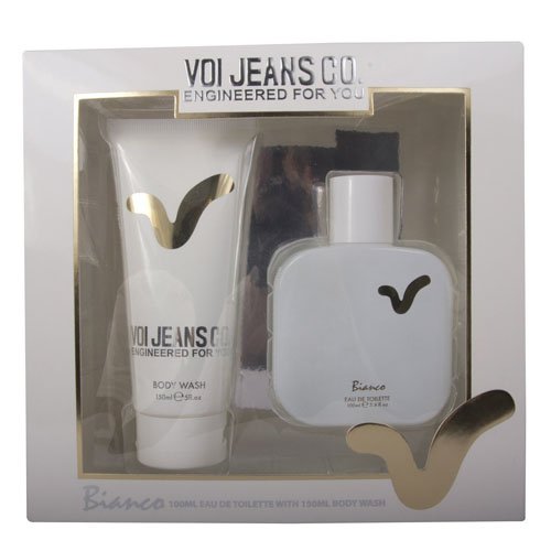 Voi Jeans Bianco for Men 100ml Eau De Toilette & 150ml Body Wash