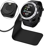 cable usb garmin fenix 5 【CON CONEXIÓN APRETADA】: nuestro cargador Garmin Fenix   5/5 Plus adoptó un diseño de conexión apretado que es poco común en el mercado, lo que ayuda a mantener el cargador en su lugar para una carga confiable, NO MÁS LO PIERDE durante la carga.