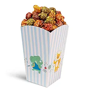 4700BC Popcorn Tub, Kids Edition, Party Essentials, (Pack of 10), Blue
