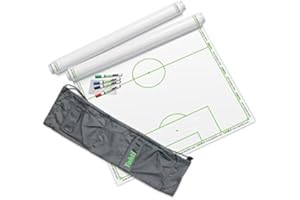 Taktifol Set "Fußball" mit 50 Blatt (2 Rollen), 4 Stiften, Reinigungstuch und Tragetasche