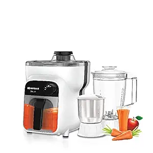 Havells Stilus Juicer Mixer Grinder 500W with 3 Jar (Grey White)