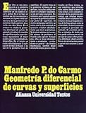 Image de Geometría diferencial de curvas y superficies (Alianza Universidad Textos (Aut))