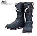 Price comparison product image Wulfsport New Style Adult Trial Boots Motorbike Motocross Black Boots (UK 7 / EU 41)