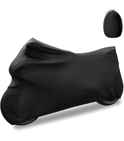 BHIEE Indoor Motorcycle Tarpaulin Stretch Fabric Interior Motorcycle