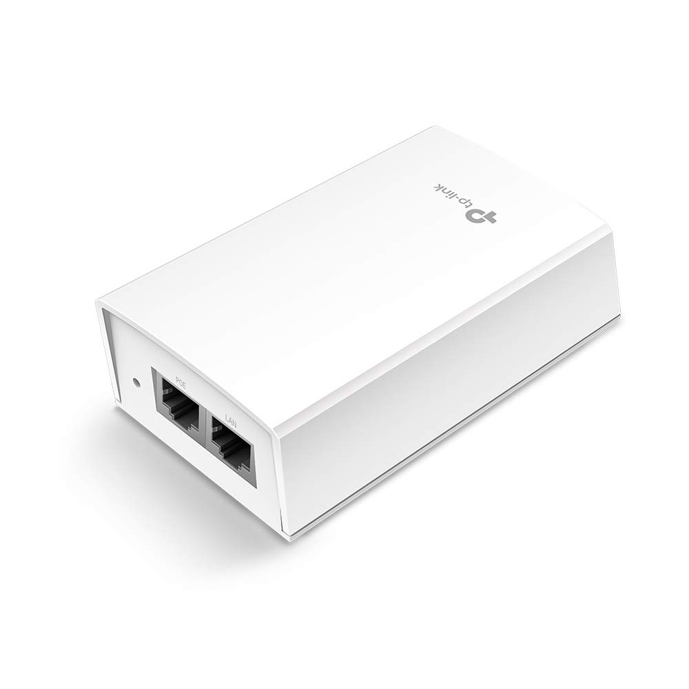 TP-Link Poe Injector | Poe Ethernet Adapter 48V Dc Passive Poe | Gigabit Ports | Up to 100 Meters(325 Feet) | Wall Mountable Design for Desktop (Tl-Poe4824G), White