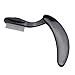 SevenMye Pack of 3 Folding Eyelash Combs, Stainless Steel Teeth Eyebrow Comb Lash Makeup Brush