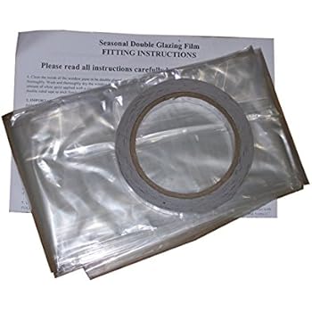 MILEQEE Bande D'étanchéité En Tissu Pour Fenêtre D'hiver – 4,8 Cm X 20 M – Ruban Isolant Pour Fenêtres Et Portes – Facile à Déchirer – Argenté