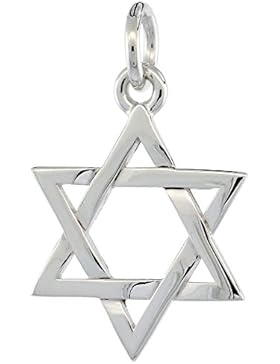 Davidstern aus Sterling Silber,(17 mm) gross