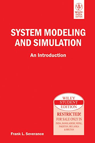 SYSTEM MODELING AND SIMULATION AN INTRODUCTION