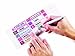 Write Away! 30 Peel and Stick Labels for Girls (Pink)