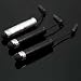 Produktbild Jooks Universal Micro-Fiber Tip Stylus with 2pcs Replacement Tips Cute Touchscreen Pen Styli Pen (Black + Silver )