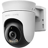 Mercusys MC510 | 2K QHD Dış Mekan G&uuml;venlik Kamerası | 360&deg; G&ouml;r&uuml;ş | Renkli Gece G&ouml;r&uuml;ş&uuml; | Akıllı Takip | IP65 Hava Koşullarına 