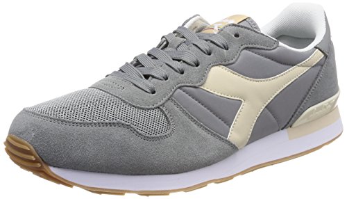 Diadora Camaro, Zapatillas de Gimnasia para Hombre, Gris (Gr Cenere Beige Candeggiato), 45 EU