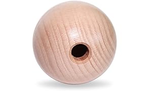 Rewoodo Goodyball - Haustier Spielzeug Futter Ball Kugel Holz Hundespielzeug Katzenspielzeug Snackball Spielzeug Hund Katze