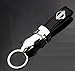 Price comparison product image Leopard Genuine Leather FORD AUDI HONDA KIA LAND ROVER MAZDA NISSAN Clip on Belt Keyring Keychain Key Chain Ring Keyfob Keyrings By AmazingK (NISSAN)