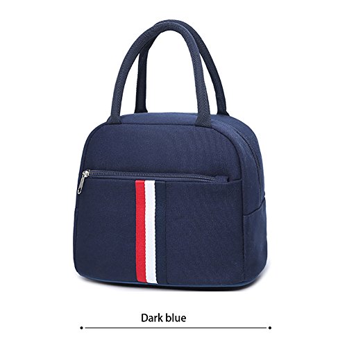 Portatile Pranzo Borsa ,Riutilizzabile Pranzo Tote Scatola di Pranzo Picnic Organizzatore Tote Bag,per i Bambi