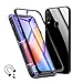 Produktbild Xiaomi Pocophone F1 Hülle Magnet 9H Tempered Glass Backcover für Xiaomi Pocophone F1, Coollee Handyhülle Kreativ 360 Grad Magnetic Metall Frame Bumper Eingebaute Magnetische Adsorption Transparent Gehärtetem Glas Back Cover Klapphülle Metallrahmen Magnetverschluss Handytasche Ultra Dünne Slim Phone Case Etui Stoßabsorbierend Shockproof Schutzhülle Xiaomi Pocophone F1 (Klar Schwarz)