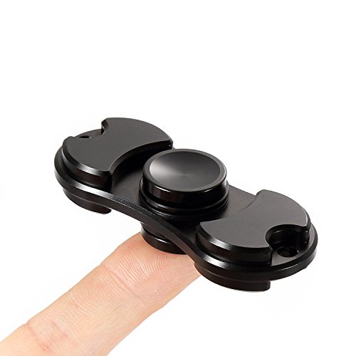 Keynice EDC Aluminum Little Finger Spinner Fidget Spinner Toy to Relieve Press and Kill time for Adults and Children-Black Keynice EDC Aluminum Little Finger Spinner Fidget Spinner Toy to Relieve Press and Kill time for Adults and Children-Black