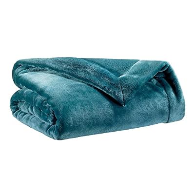 Winkler Plaid Tender Polyester Chaud et Douillet Paon 150x200 cm Vivaraise