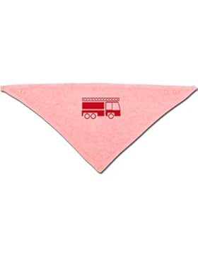 Feuerwehr Baby - Feuerwehrauto - Baby-Halstuch als Geschenk-Idee für Mädchen und Jungen