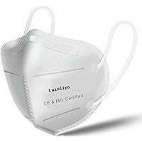 LuzuLiyo ® Anti Pollution, Reusable, Non-woven Protective Layer Face Mask- Pack of 5