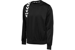 hummel Essential Poly Sweat Sudadera Azul 100% poliéster Uni_Kids Talla 6 Unisex niños