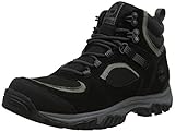 Material exterior: Cuero Timberland MT. Major, Botas Clasicas para Hombre, Negro (Black/Grey 15), 41.5 EU